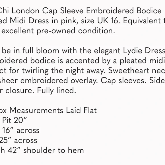 Chi Chi London Floral Pink Midi Dress - Picture 9 of 9